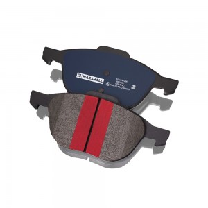 Торм. колодки дисковые передн. PLUS Ford Focus II III 04- Mazda 3 I II 03- Volvo M2623723P MARSHALL