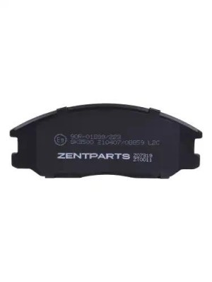 колодки дисковые передние! Hyundai Santa Fe 2.4-2.0CDi 01> Z07319 ZENTPARTS