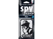 Ароматизатор подвесной картонный (aqua) Spy Mania AURA FRESH 23097 AURA FRESH