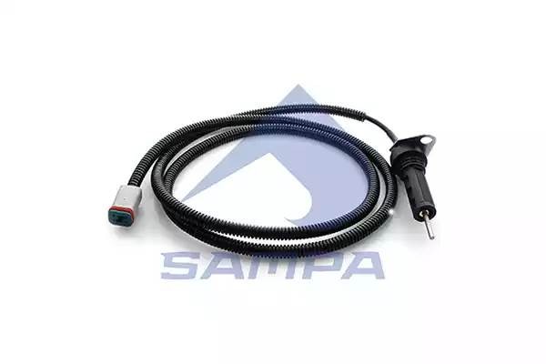 Датчик износа тормозных колодок левый задний L=1400MM, BLACK; RVI 079249 SAMPA