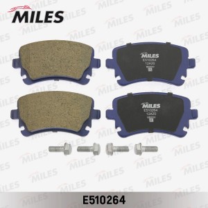 Колодки тормозные задние (Смесь CERAMIC серия PRO) AUDI A4/A6/A8/VW MULTIVAN/T5/ E510264 MILES
