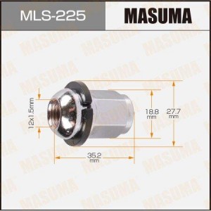 гайка колеcная! M12x1.5\ Honda Accord/Civic/CR-V/Integra/Stream MLS-225 MASUMA