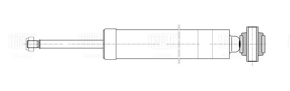 Амортизатор Mercedes C (W204) (07-) задн. спорт. подвеска (AG 15514) AG15514 TRIALLI