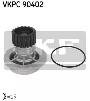 помпа!\ Daewoo Kalos/Nubira/Lacetti, Chevrolet Kalos/Nubira/Lacetti 1.4/1.6 16V  VKPC90402 SKF