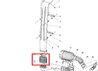 Патрубок SHACMAN SHAANXI X6000 воздухозаборника (гофра) OE DZ9X259190500 SHACMAN SHAANXI