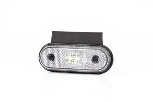 фонарь габаритный! белого цвета, LED 120x46 с кронштейном, проводом 0.5м\ FT020BKLED FRISTOM