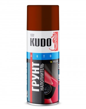Грунт наполнитель акриловый 1К "KUDO" (520 мл) (красно-коричневый) (аэрозоль) KU-2202 KUDO