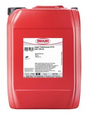4782 Meguin Мин. тр.масло д/тракт, Megol Traktorenoel UTTO 10W-30 GL-4 (20л) 4782 MEGUIN