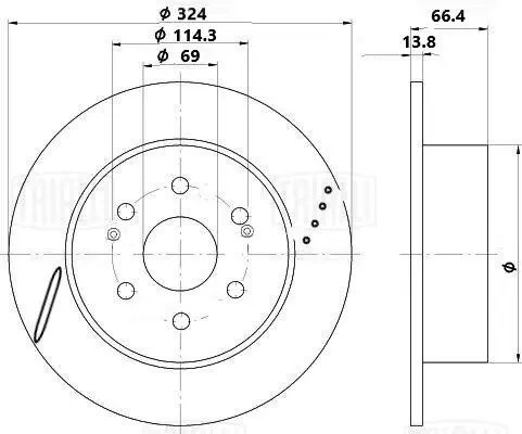Kia Carnival 2005-2014 DF 0885S TRIALLI