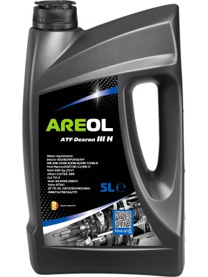 AREOL ATF DIII H (5L) масло трансм.для АКПП и ГУР! красн Dexron IID/IIE/IIIF/III AR080 AREOL