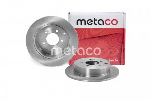 Диск тормозной задний 3060273 3060273 METACO