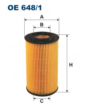 Фильтр масляный OPEL Astra G (98-05),Vectra B,Zafira A (99-05) FILTRON OE6481 FILTRON