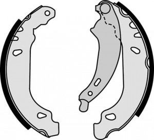 S68524 колодки барабанные!\ Renault Clio 1.2i-1.9D 98> S 68 524 BREMBO