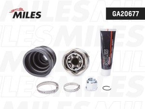 ШРУС наружный NISSAN Almera I (N15) 95-00, Almera II (N16) UK 00-06, Sunny 1.6 9 GA20677 MILES