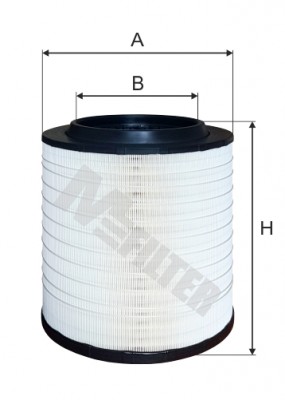 фильтр воздушный! H415 D334.5 d212 \VOLVO FH13-420/460/500/540 A887 MFILTER AUTOMOTIVE FILTERS