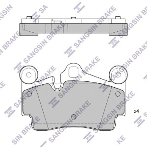 Колодки тормозные VOLKSWAGEN TOUAREG 03/PORSCHE CAYENNE 03 задние SP2198 SP2198 SANGSIN