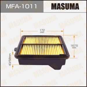 фильтр воздушный!\ Honda Jazz 1.2/1.4 02> MFA-1011 MASUMA