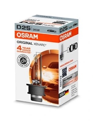 Лампа ксеноновая D2S 35W P32d-2 4100K 85V 3200лм OSRAM 66240 OSRAM