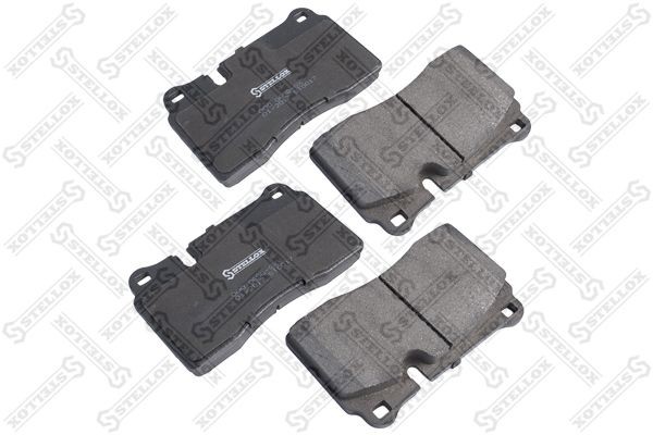колодки дисковые передние! с антискрип. пл.\ Land Rover Range Rover 4.2i/2.7TD/3 000-065B-SX STELLOX