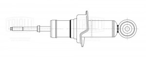 Амортизатор Mitsubishi Outlander (12-) задн. (AG 11505) AG 11505 TRIALLI