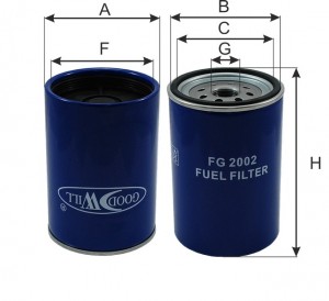 Фильтр топливный FG 2002 GOODWILL