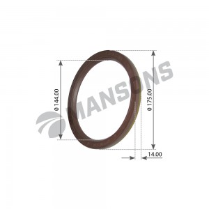 Сальник ступицы 145*175*13 GR179 MANSONS