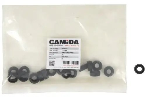 Уплотнитель форсунки ГАЗЕЛЬ дв. Cummins ISF2.8 5255314 (клапанной крышки) 175241 CAMIDA