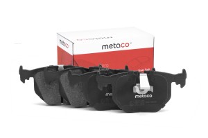 Колодки тормозные задние дисковые к-кт 3010036 3010036 METACO