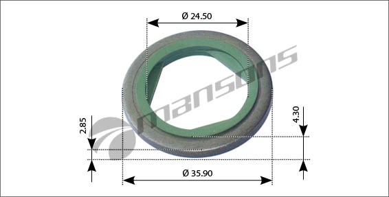 SCANIA 5 SERIES (2004-2016) 24x36 Сальниковая 100.559 MANSONS