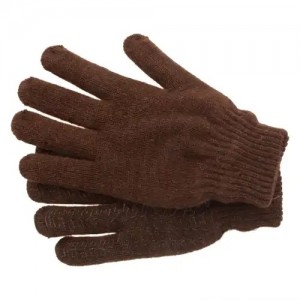 Перчатки полушерстяные ПВХ покрытие двойные СИБРТЕХ 68635 SIBRTEC