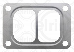 прокладка под турбину !(м) между выпуск коллектором 4отв. \MAN D28... 321.541 ELRING