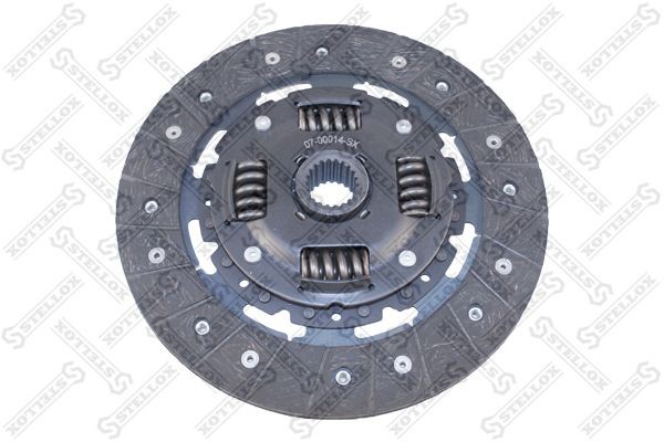 диск сцепления!\ Toyota Carina 1.6/1.8 <89/Corolla 1.3-1.6 83-02 07-00014-SX STELLOX