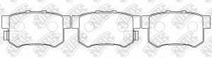 Колодки тормозные HONDA Accord задние (4шт.) NIBK PN8398 NIBK