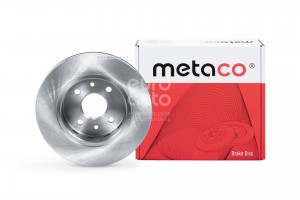 Диск тормозной передний вентилируемый 3050067 METACO