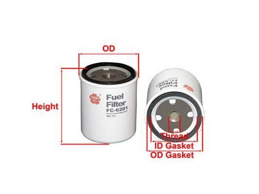 Фильтр топл. Sakura FC-6201 SAKURA