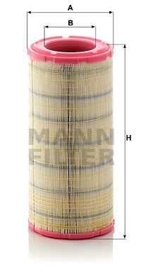 Фильтр воздушный RENAULT AGRICULTURE, FENDT, KOMATSU C 19 460-2 MANN FILTER