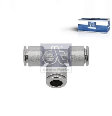 соединитель тройник для трубок D8-D8-D8 !(латунь) T-обр.разъемный \ 9.85928 DIESEL TECHNIC