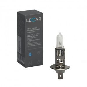 Лампа галогенная H1 12V 55W (P14.5s) LECAR000011301 LECAR