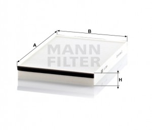 Фильтр салонный CU3054 CU3054 MANN FILTER