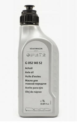 Масло трансмиссионное VW AUDI GEAR OIL 75W90 1л для коробки раздаточной OE G 052 145 S2 VAG