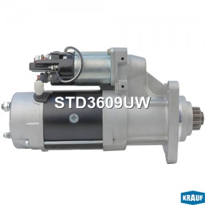Стартер MERCEDES Actros,Atego,Axor КАМАЗ-5490 (24V,6.2кВт,12 зубьев) KRAUF STD3609UW KRAUF