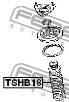 NISSAN SUNNY N14/Y10   91-97 TSHB18 FEBEST