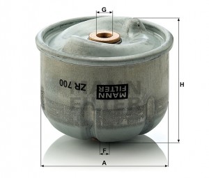 Фильтр масляный ZR700X ZR 700 X MANN FILTER