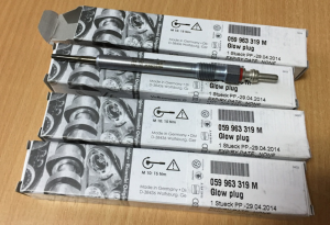 свеча накаливания!\ VW Golf, Audi A3 1.6/2.0TDi 03> 059 963 319 M VAG