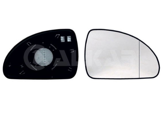 KIA CEED (2007>) Right, glass+holder, convex, heated 6432638 ALKAR