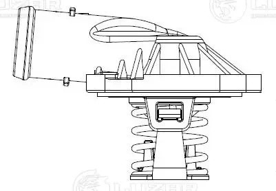 Термостат VW Touareg (06-10) AUDI A4,A6,A8,Q7 (-11) LUZAR LT1870 LUZAR