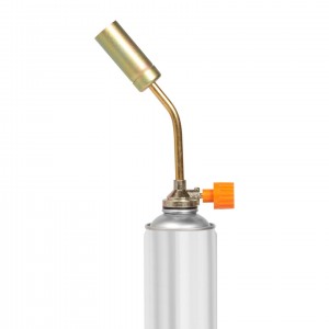 Горелка газовая под резьбовой баллон без пьезоподжига в блистере AIRLINE AGT-S-02 AIRLINE