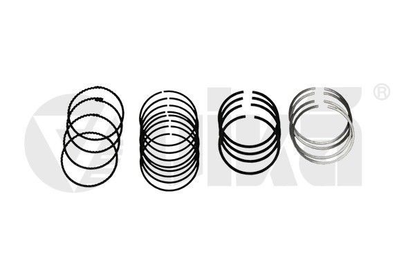 кольца поршневые! d75.5x1.5x1.5x3 STD (4)\ Skoda Fabia 1.4i 8V AME/AQW/ATZ/AZE 0 11070016101 VIKA