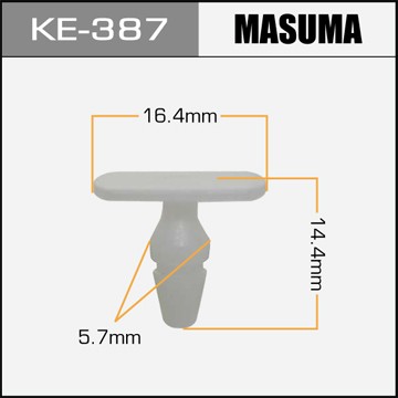 Пистон обивки универсальный MASUMA KE387 MASUMA