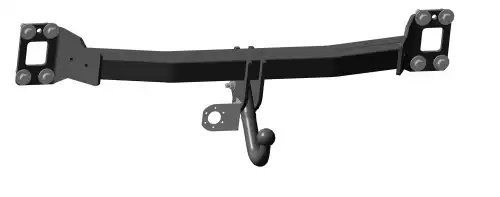 ТСУ! без элект. треб.вырез\ Audi Q7 4WD 06-15,Porshe Cayenne 4WD 02>,VW Touareg  2151-A ORIS